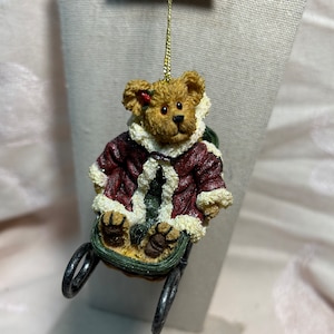 Vintage Boyds Bearstone Longaberger Holly Merrybeary Ornament - Etsy