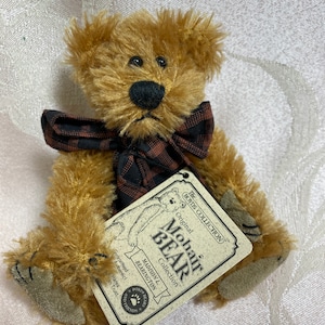 Vintage Boyds Mohair Bear Madison L Bearington - 6 inches