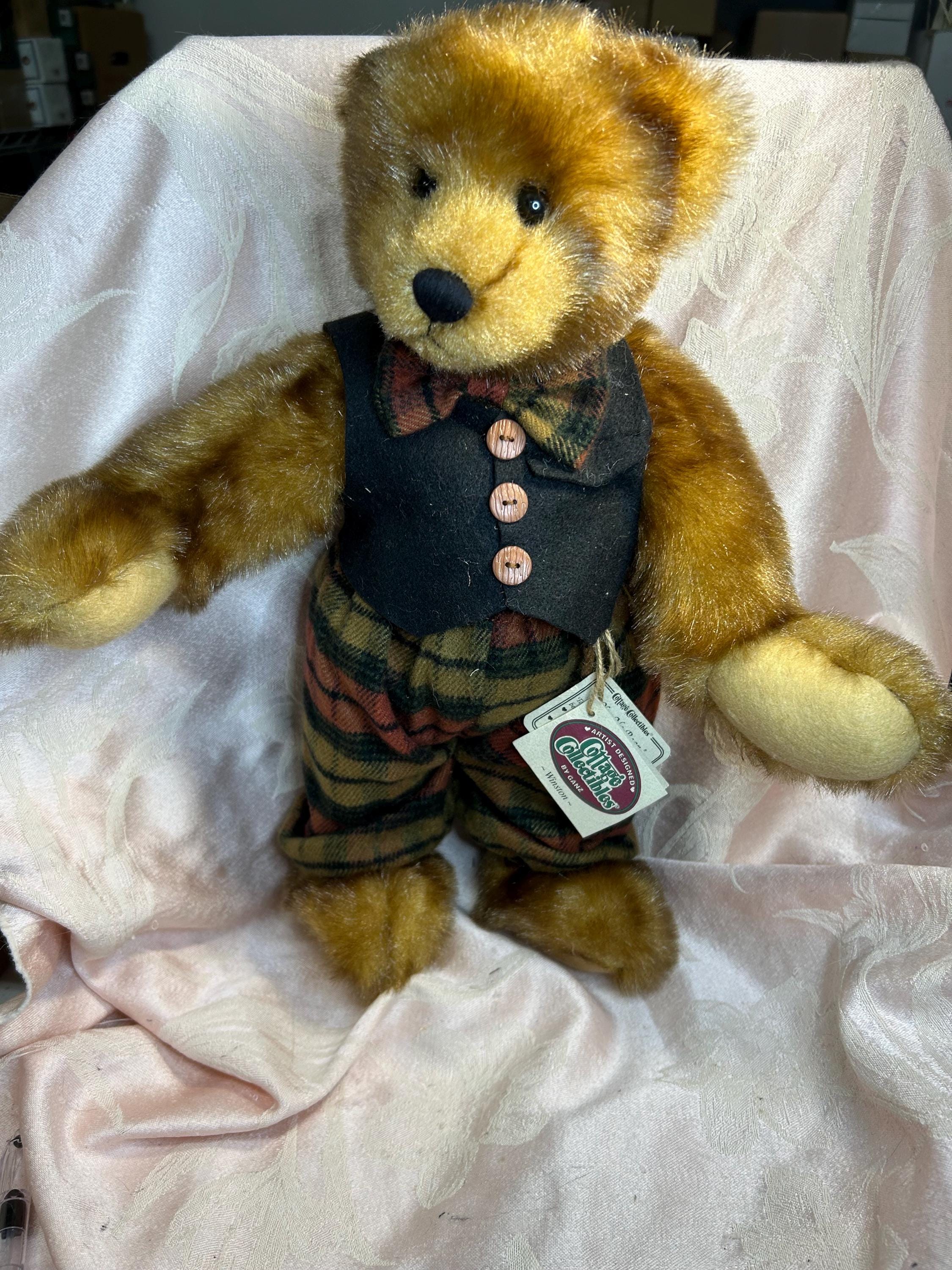 cottage collectibles ベアー大 GANZ Cottage Collectibles Teddy Bear Rudy 12