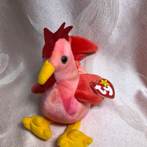 Vintage TY Beanie Baby Strut the Rooster