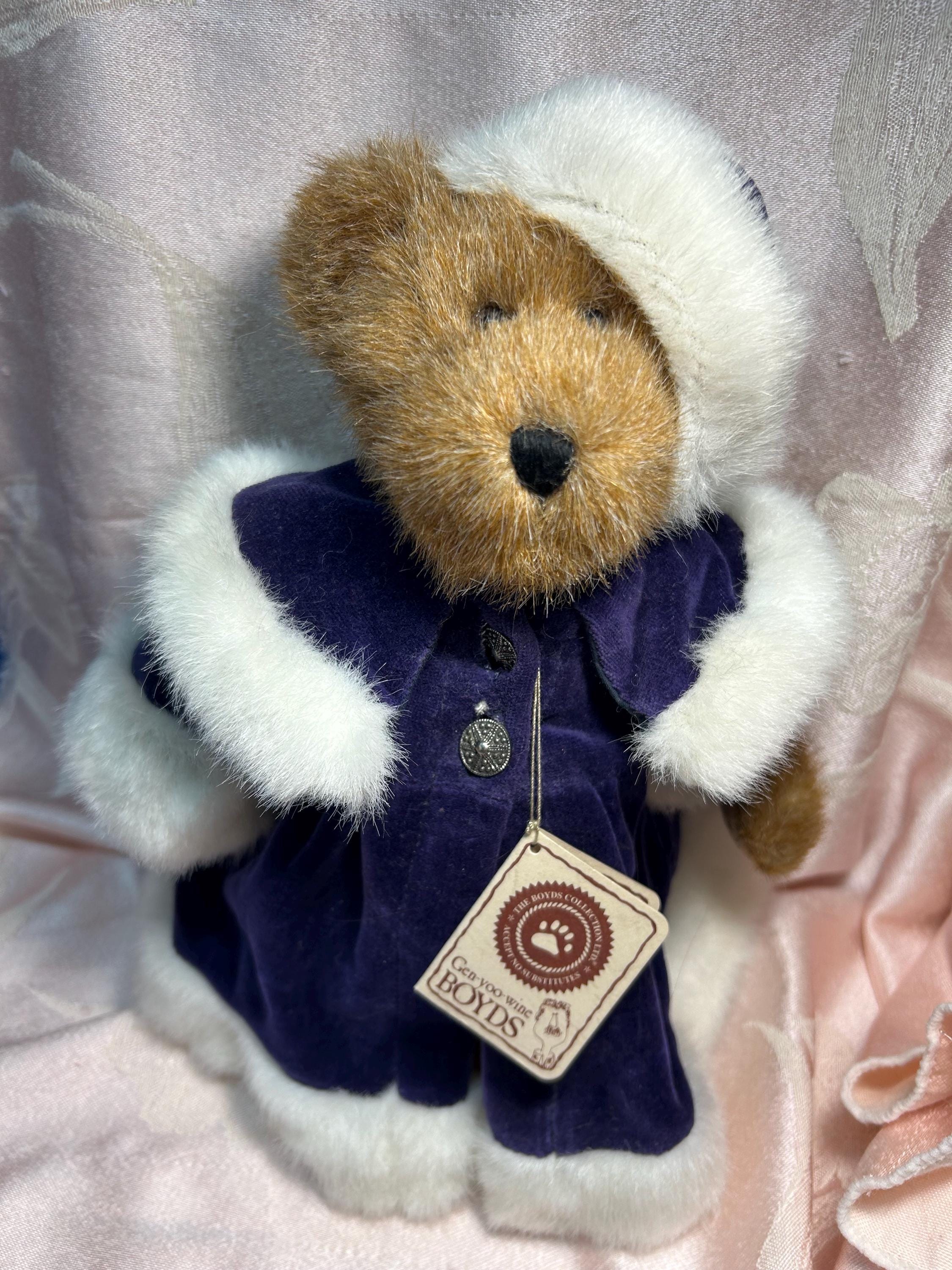 Vintage Boyds Bear Paigley B Plumbeary ~ 10 Inches - Etsy