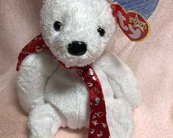 Ty Beanie Baby「1998 Holiday Teddy」クリスマスベア（8.5インチ