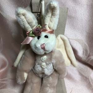 Vintage Boyds Bear Ornament Corona Goodspeed Rabbit Angel - 5 1/2 inches