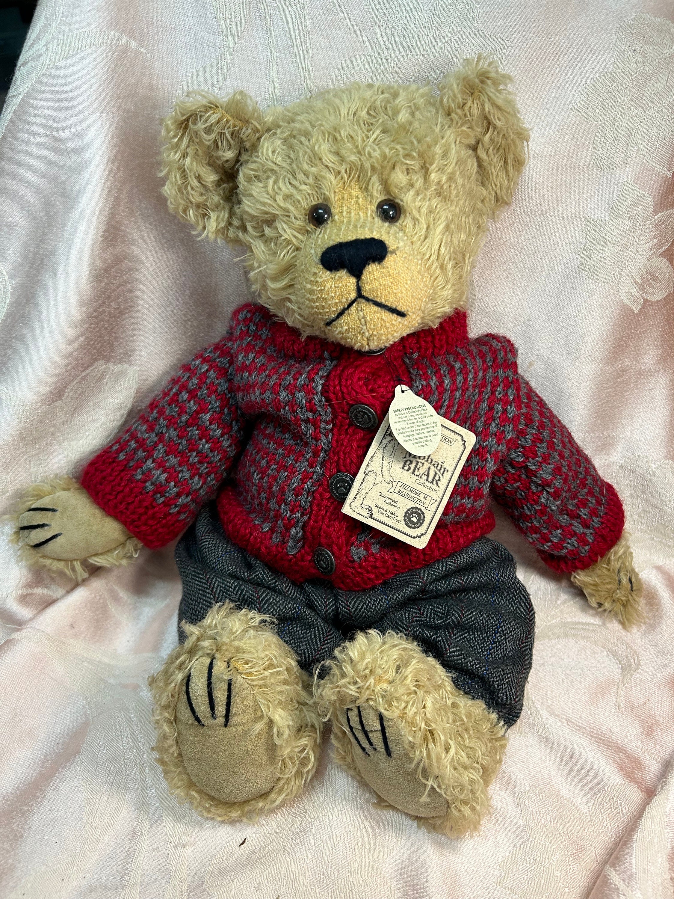Vintage Boyds Mohair Bear Fillmore M Bearington - 15 Inches - Etsy