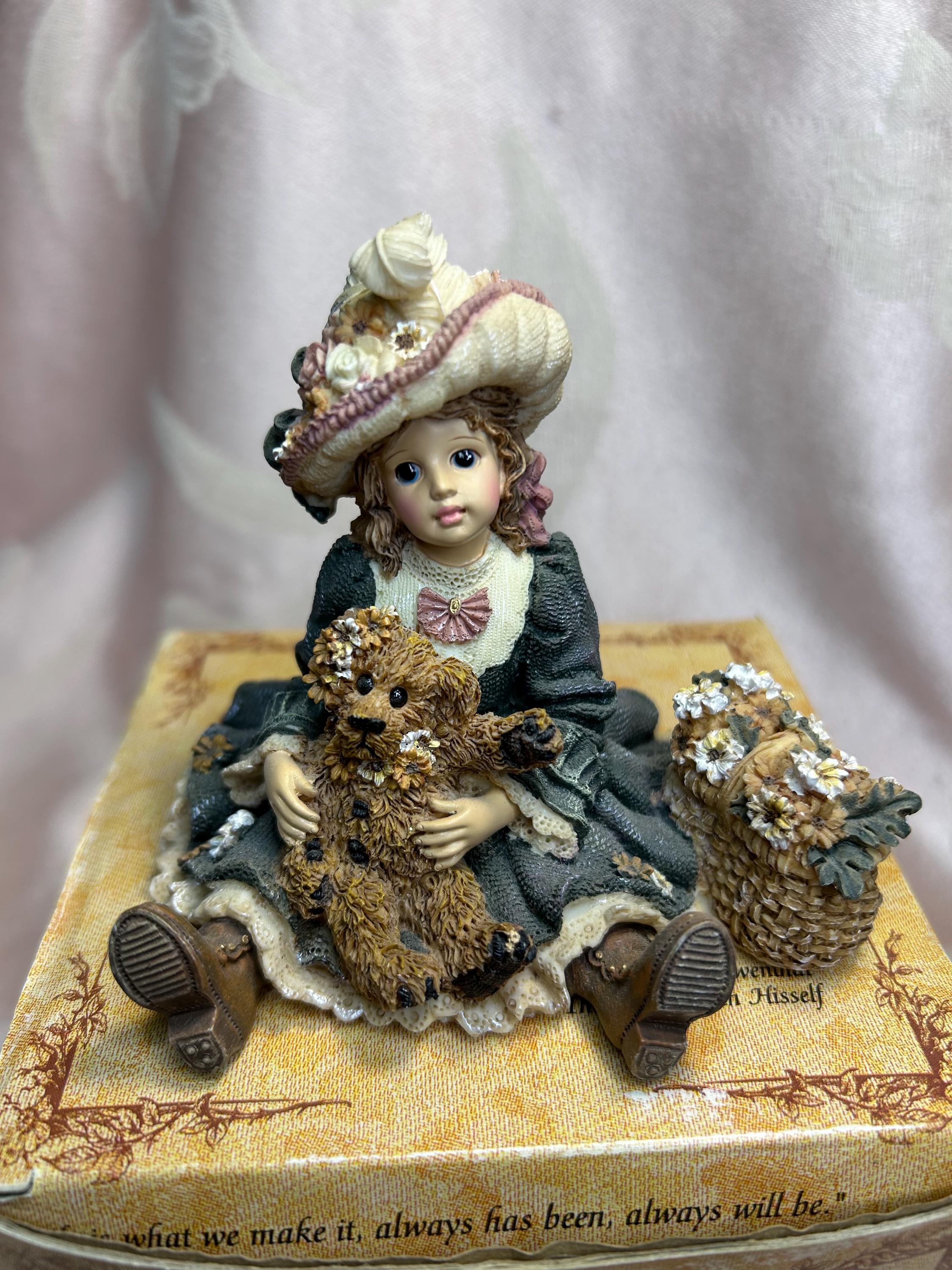 Vintage Yesterdays Child Dollstone Meredith With Jacqueline…daisy