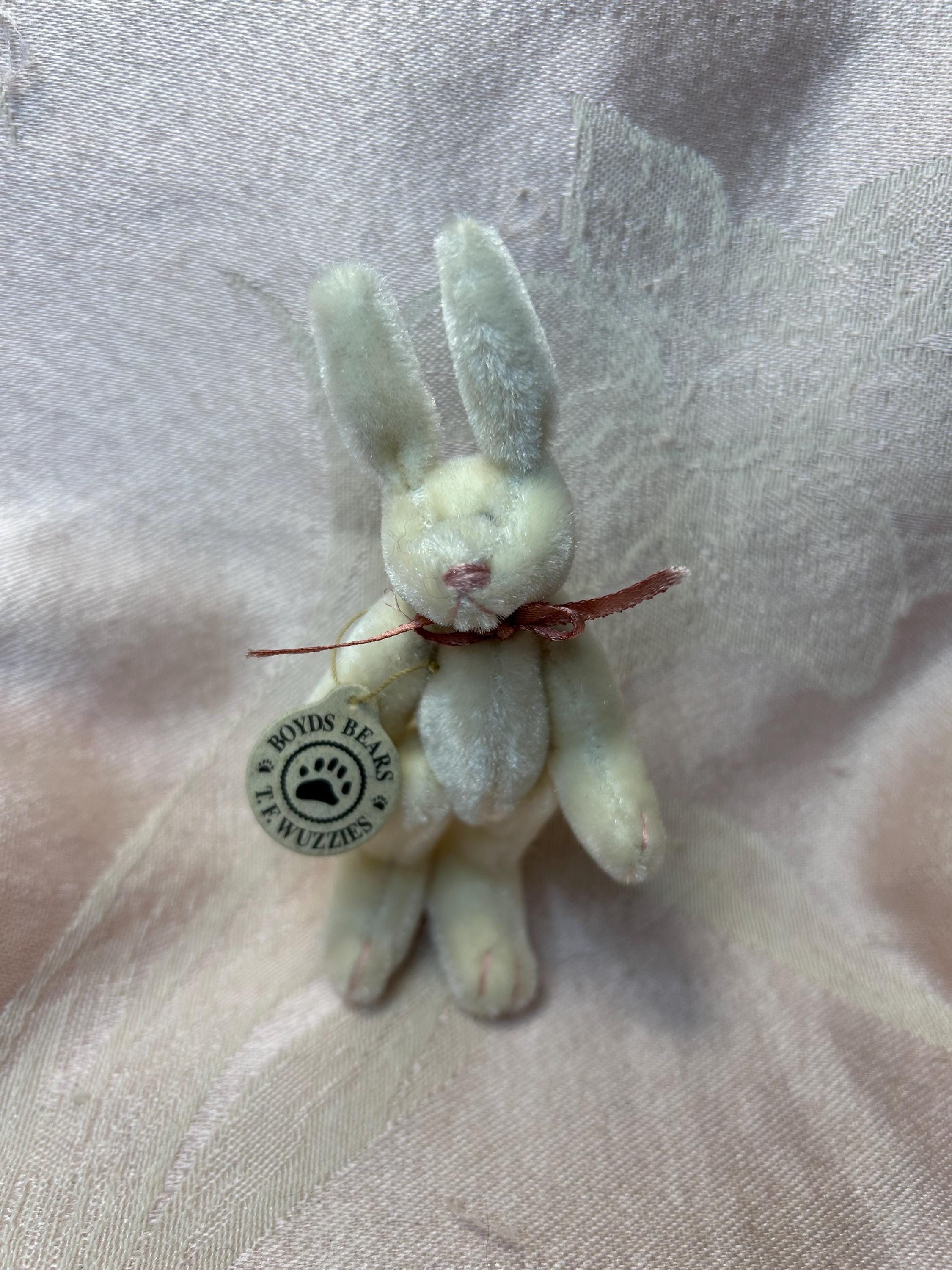 Vintage Boyds Bear TF Wuzzie Tippy F Wuzzie Rabbit - 3 Inches - Etsy