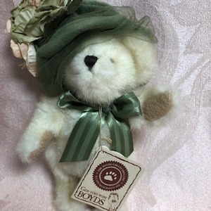 Vintage Boyds Bear Mimi Chapeau - 6 inches