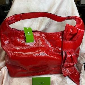 Vintage Red Kate Spade Shoulder Bag