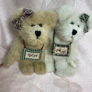 Vintage Boyds Bear Bestest & Buddy Truefriends - 6 inches