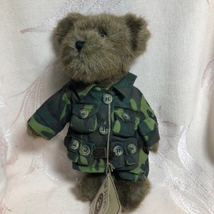 Vintage Boyds Bear G I Bruin ~ 9 inches tall