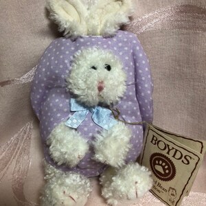 Boyds Bear Peeker Rabbit Hop - 8 inches