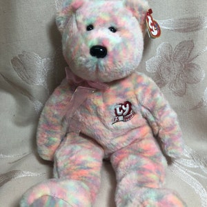 Vintage TY Beanie Buddy Celebrate Bear