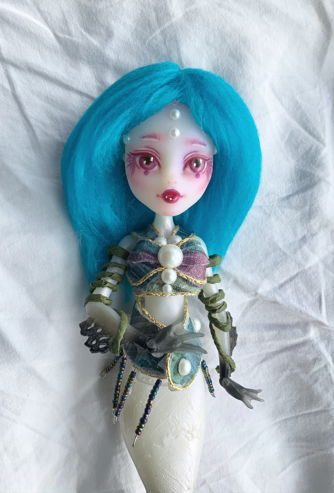 Simple Monster High Doll Wig Etsy