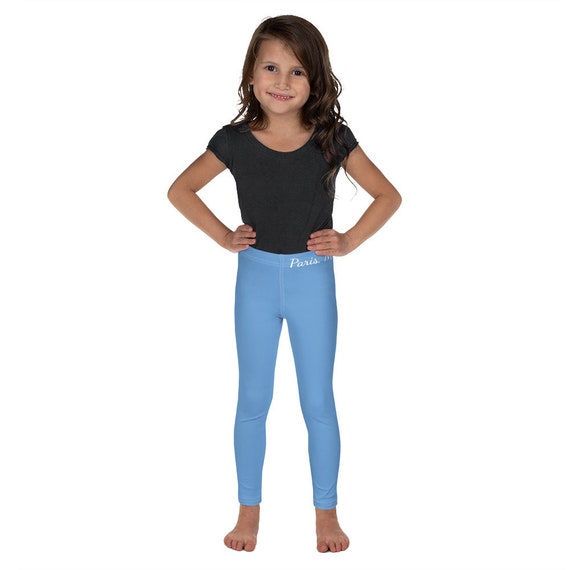 Light blue leggings clearance kids