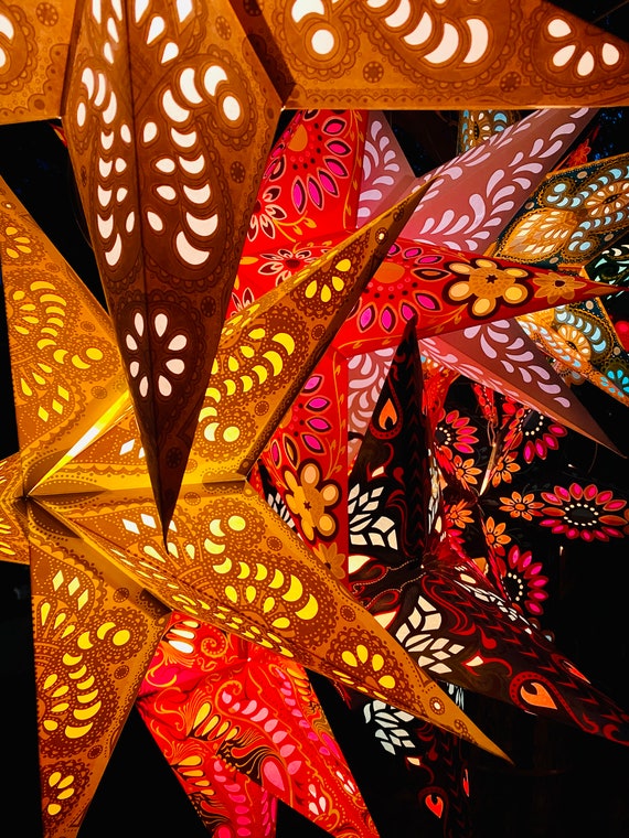 Star lantern 2024 string lights