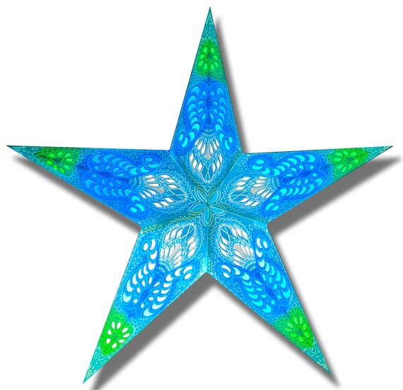NEW Star Paper Lantern_134 Hand Made Decorations Home Etsy