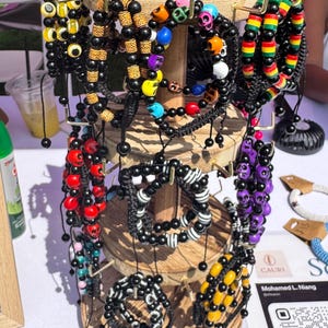 African Beaded bracelets