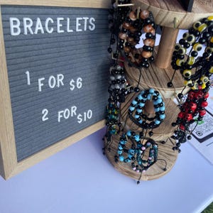 Beaded bracelets