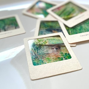2pcs Photo bookmarks, custom bookmarks, movie film bookmarks, bookmarks, commemorative bookmarks image 3