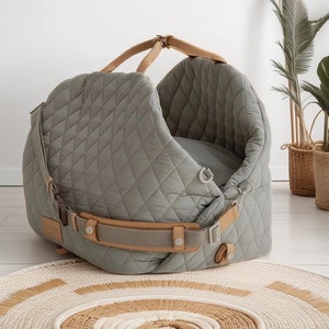 Porte-monnaie pour chien,Sac de voyage pour chien,Sac de transport pour animal de compagnie,Porte-monnaie pour animal de compagnie,Sac de transport pour chien,Rose, gris, marron,nid de voyage pour animal de compagnie,Siège d'auto pour chien, PetTravel