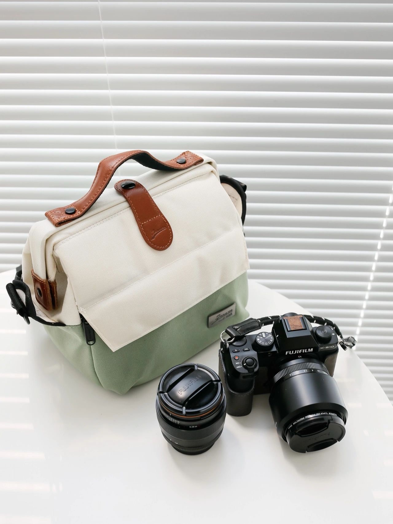 Camera tas hip sale