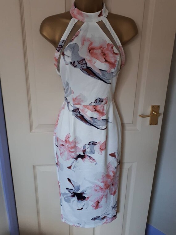 quiz white floral dress