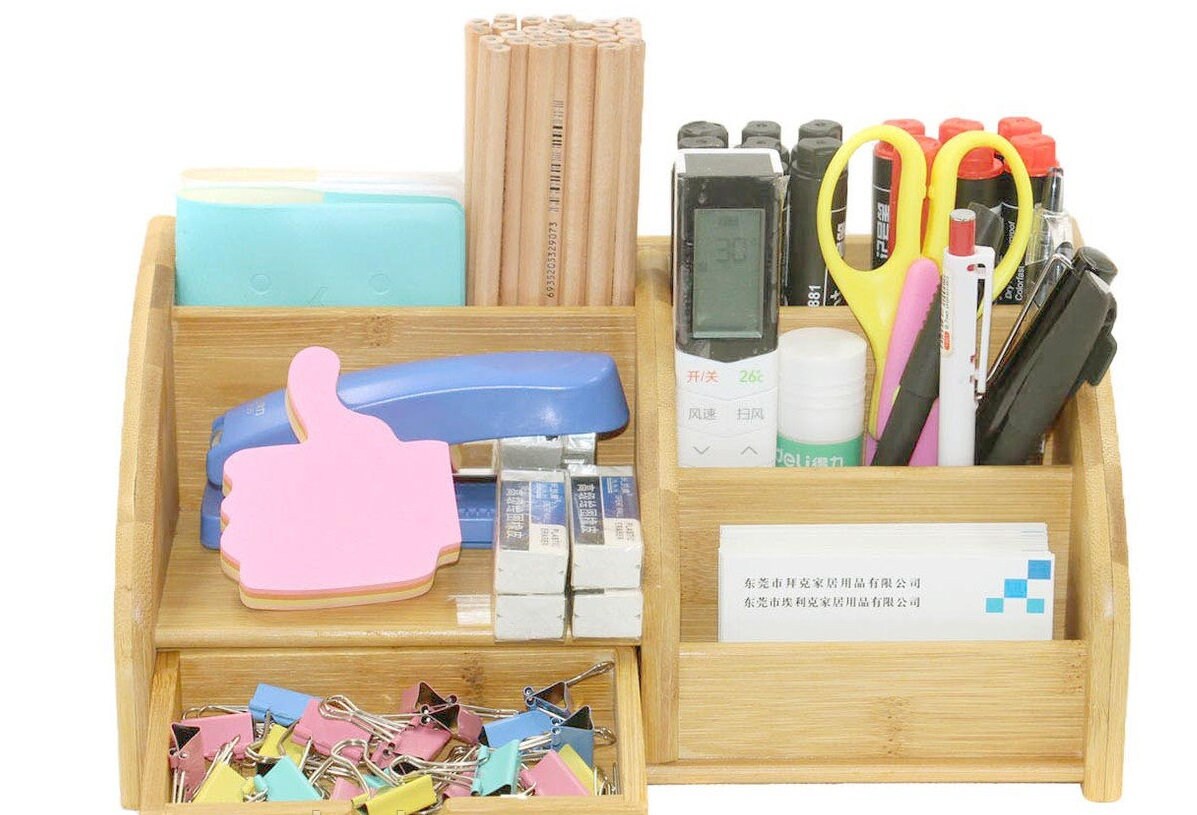 Stationery organizer Iretteb handmade Etsy