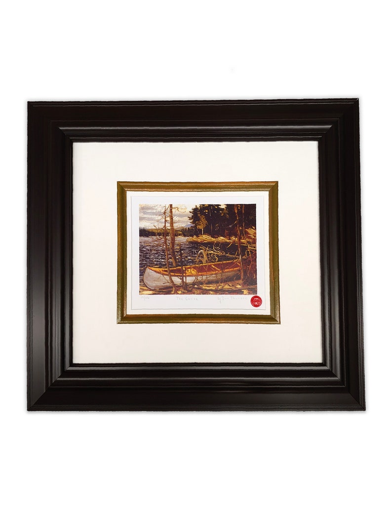 Group of Seven Tom Thomson the Canoe 22x24 Framed Limited Edition Etsy