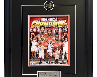 Toronto Raptors NBA Championship "Collage" Framed Licensed 8x10 Photo WTN-19