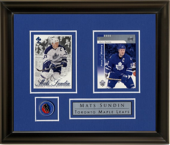 Mats Sundin Toronto Maple Leafs Autographed Jersey 8x10 Photo