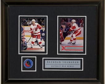 Brendan Shanahan Autographed Signed Detroit Red Wings Framed 