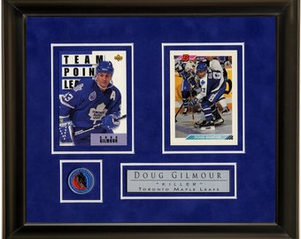 Morgan Rielly Toronto Maple Leafs 2 Card Framed Set 