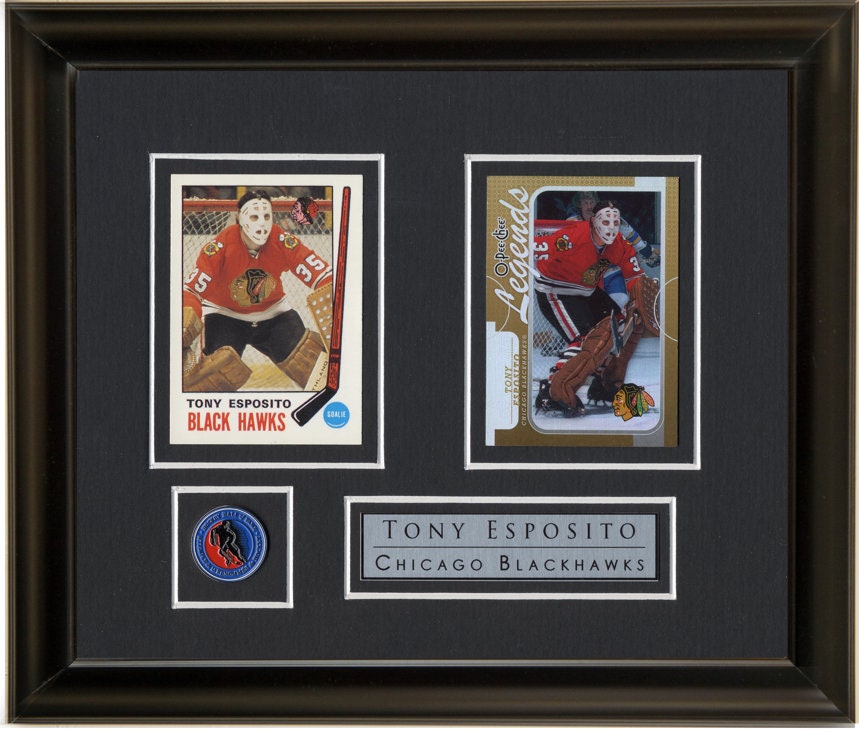 Chicago Blackhawks NHL Poster Set of Six Vintage Hockey Jerseys - Mikita Toews Kane Esposito Savard Hull - 8x10 Poster Prints