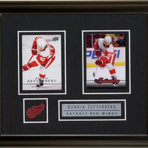 Henrik Zetterberg Autographed Detroit Red Wings (home) Rbk Premier