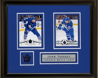 Morgan Rielly Toronto Maple Leafs 2 Card Framed Set 