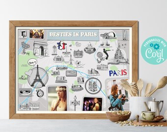 Travel Collage Art Print Wall Decor Shutterfly