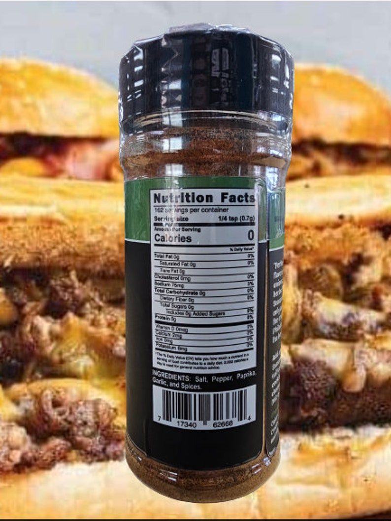 Philly Cheesesteak Seasoning Etsy