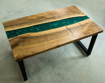 Kết quả hình ảnh cho river epoxy coffee table