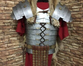 Solid Medieval Roman Centurion Legionary Soldier Costume Rome Officer Costume perfect Christmas