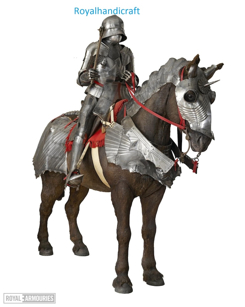Medieval Horse Armor of 16th Century German Armor Suit Costume Etsy
