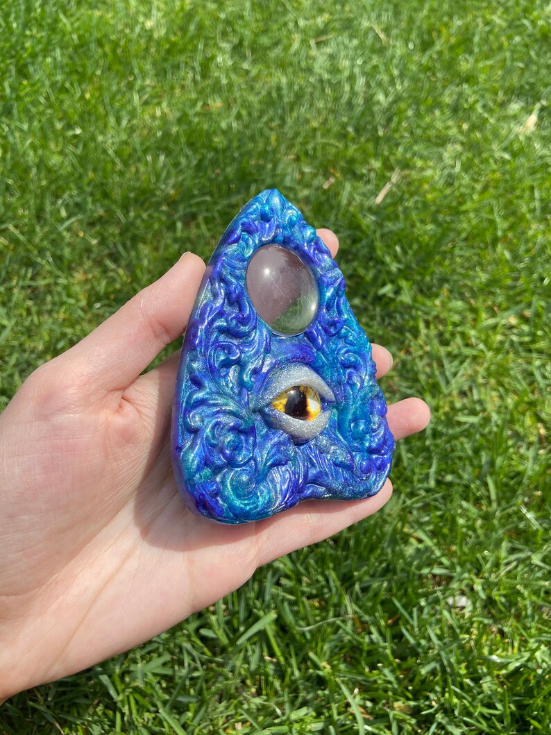 Blue Swirl Oculus Planchette