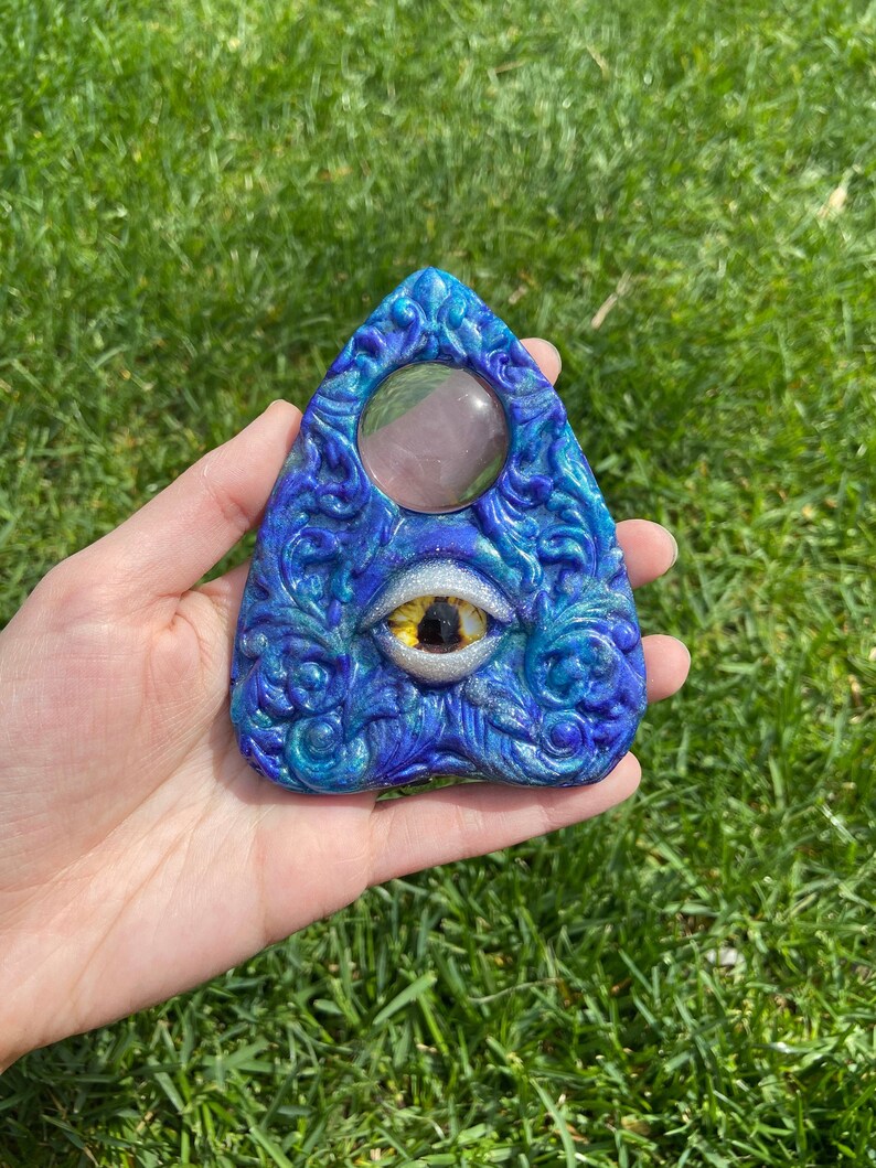 Blue Swirl Oculus Planchette