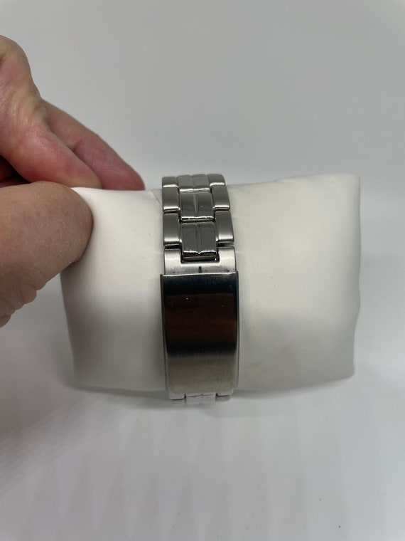 Vintage Lee Dungarees Mens Silvertone Watch Etsy UK