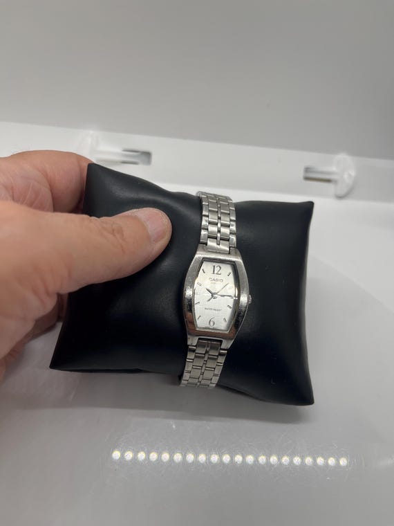 Casio ladies Silvertone watch
