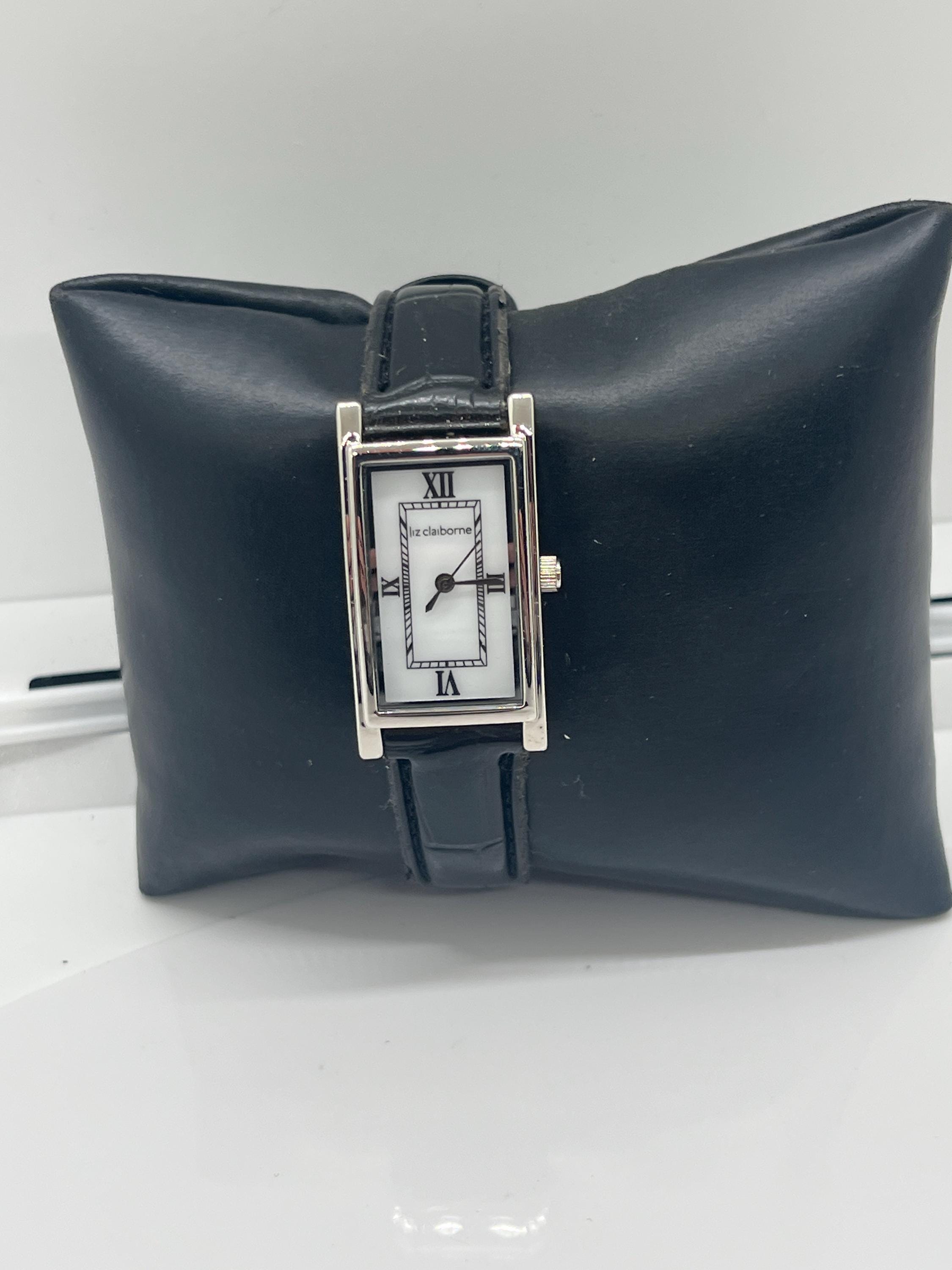 Liz Claiborne Women\'s Watch with Silver Band and Black Dial Liz Claiborne Watch LC1033 Women main image 4