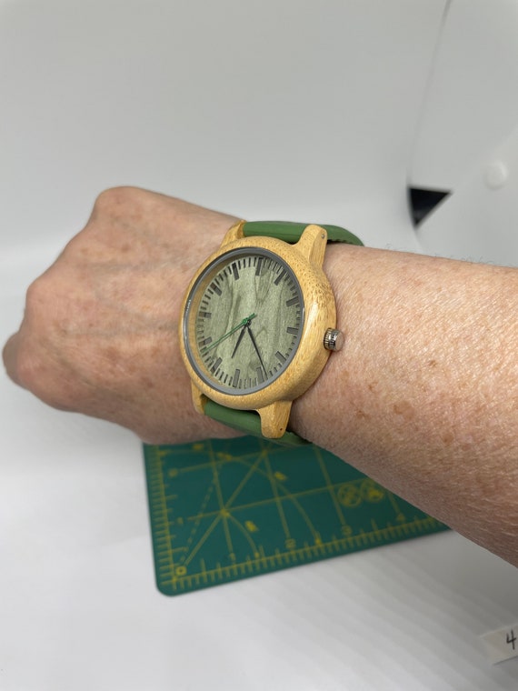 Vintage unique wooden watch - image 6