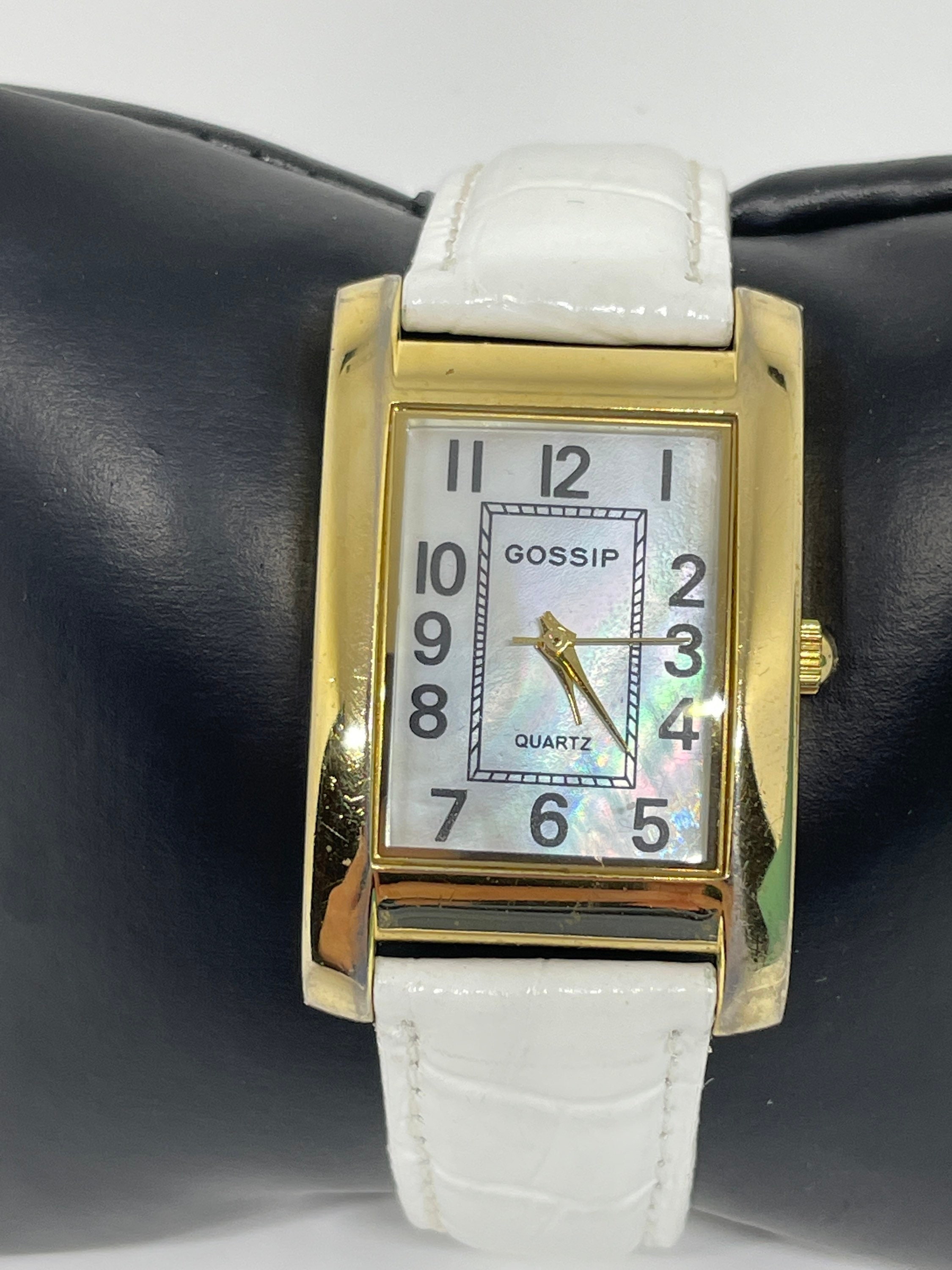 Vintage Rectangle Gossip Ladies Watch Etsy UK