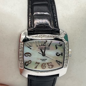 Anne Klein mother of pearl ladies watch