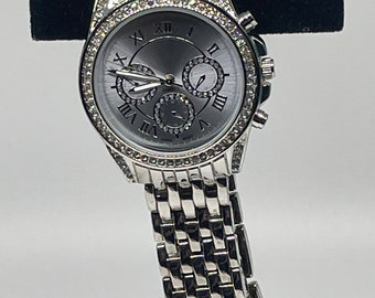 Vintage rhinestone ladies watch