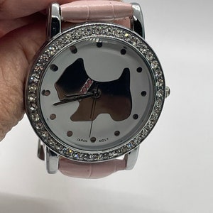 Vintage dog ladies watch